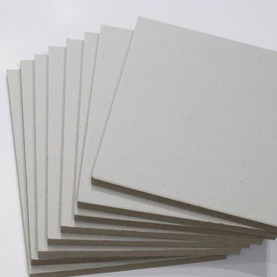 Low price 2mm thick grey cardboard sheet for packaging cardboard paper grey cardboard sheets