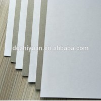 Hot selling 1mm 2mm 3mm Grey Board chipboard paper Strawboard Paper Chip Duplex Board