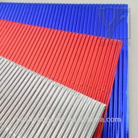 Two layers Corrugated Cardboard Paper/Metalic corrugated paper sheet